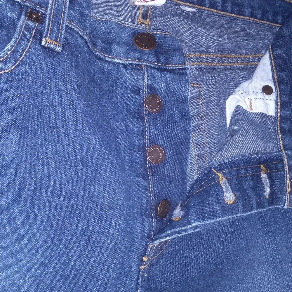 Abercrombie And Fitch Button Fly Jeans - image 3